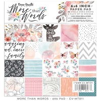 CV-More Than Words 6x6 Paper Pad